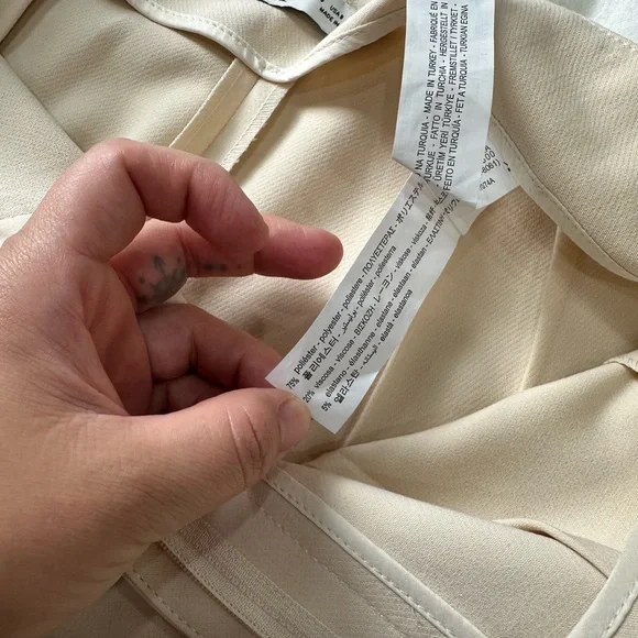Zara Beige Dress Pants - Picture 10 of 11